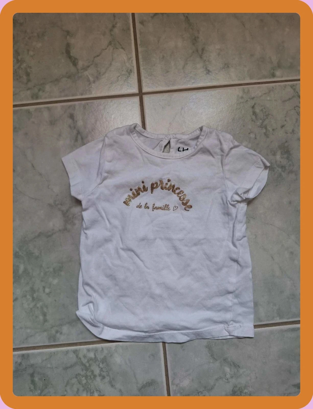 Tee-shirt la halle 9 mois 71cm